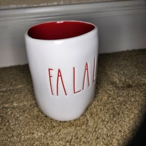 Rae Dunn Falala! Red interior mug